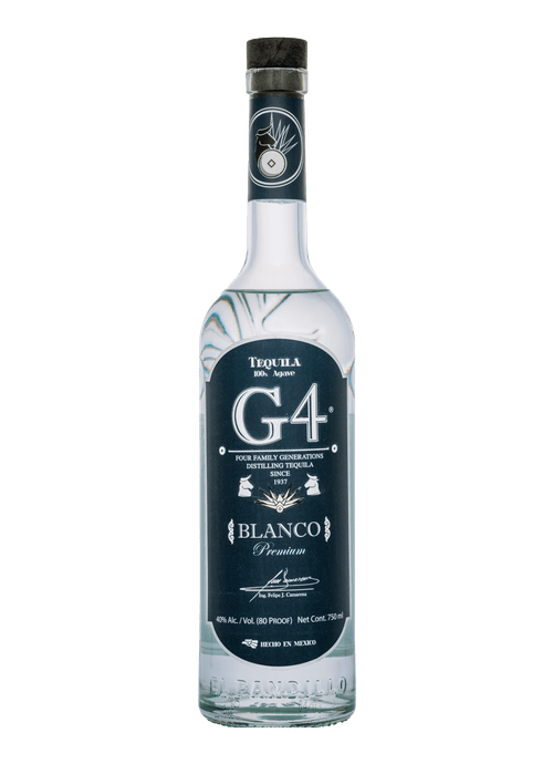 G4 Tequila Blanco 80 proof 750 ml