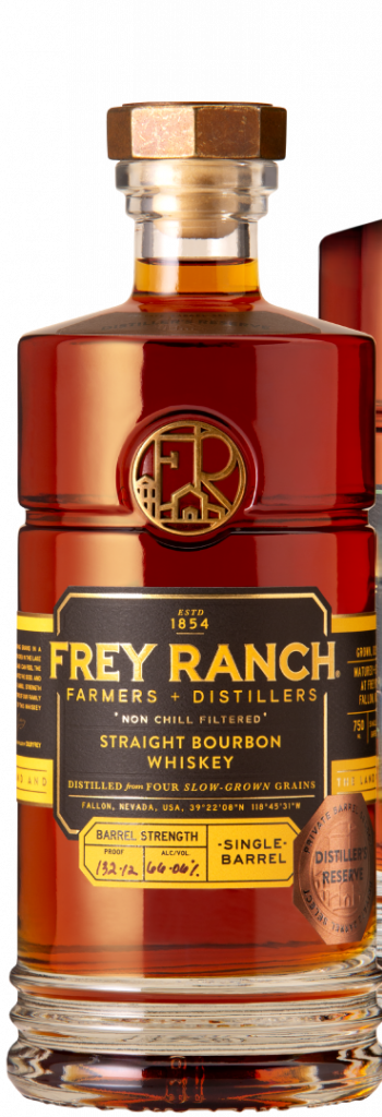 Frey Ranch Farmers + Distillers Private Barrel Select Sky Blue Straight Bourbon Barrel Strength (Barrel No. 1625) 750ml