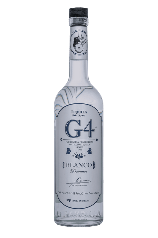 G4 Tequila Blanco 108 Proof 750ml