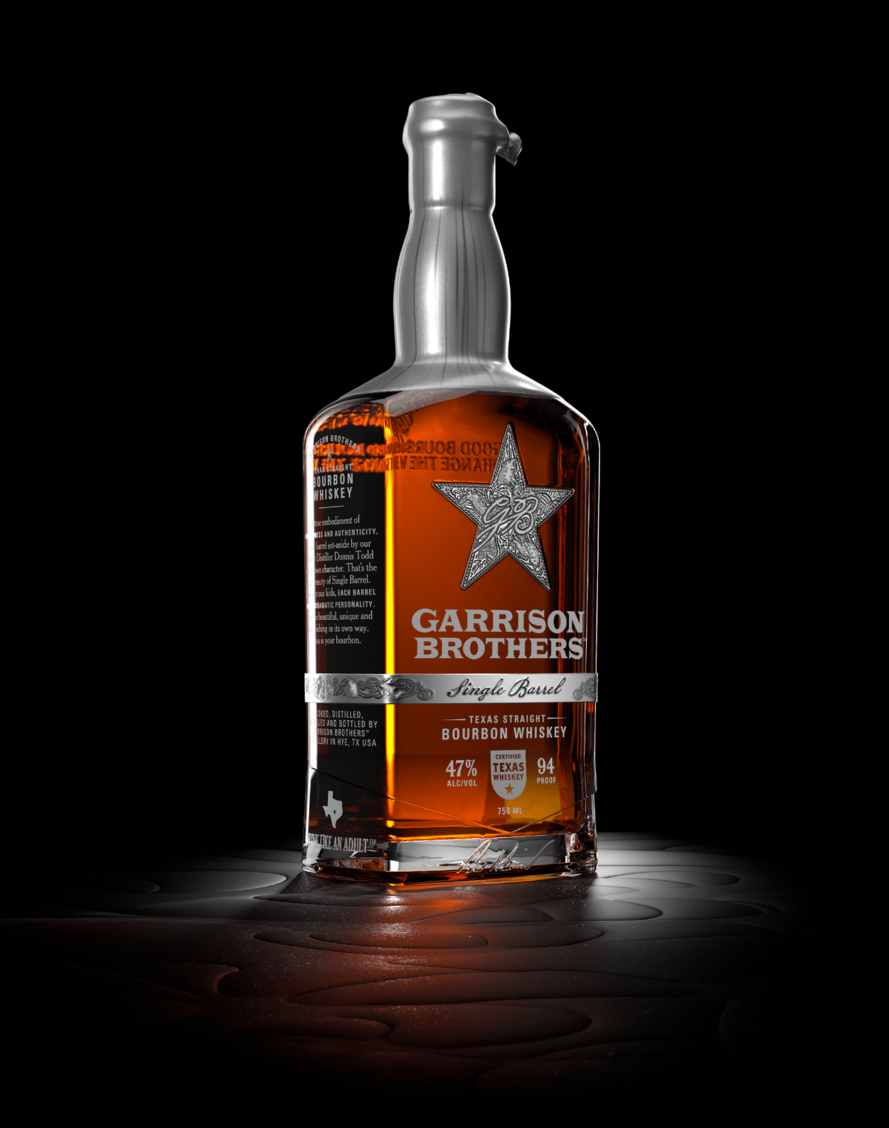 Garrison Brothers Texas Bourbon Whiskey 750 ml